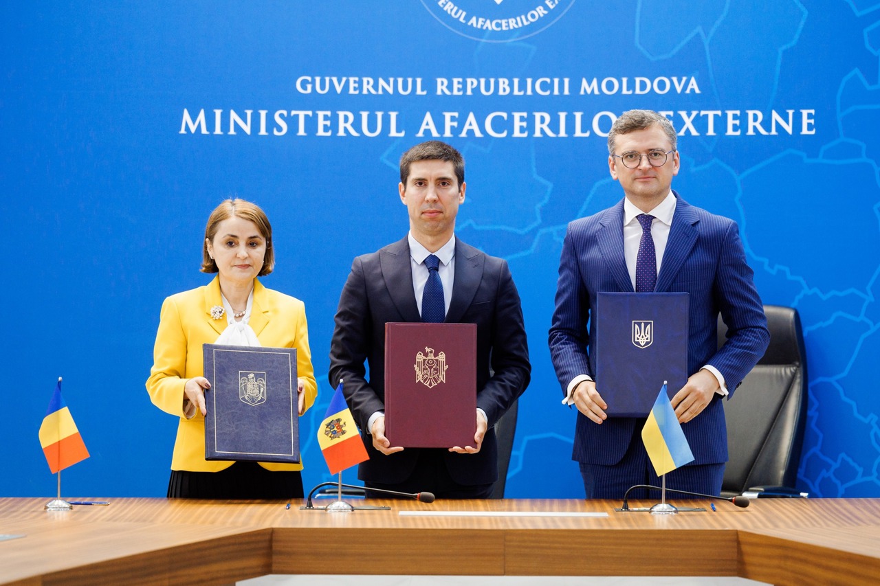 Declarație și memorandum de înțelegere semnate între Republica Moldova, România și Ucraina