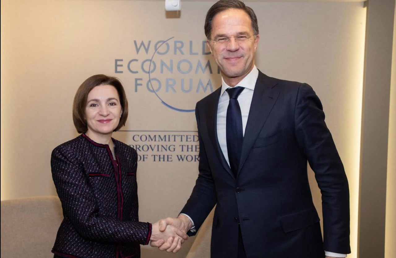 Maia Sandu invited Mark Rutte to return to the Republic of Moldova