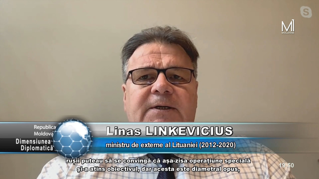 „Dimensiunea Diplomatică” din 26 iunie 2023 // Linas Linkevičius, ex-ministrul de Externe al Lituaniei