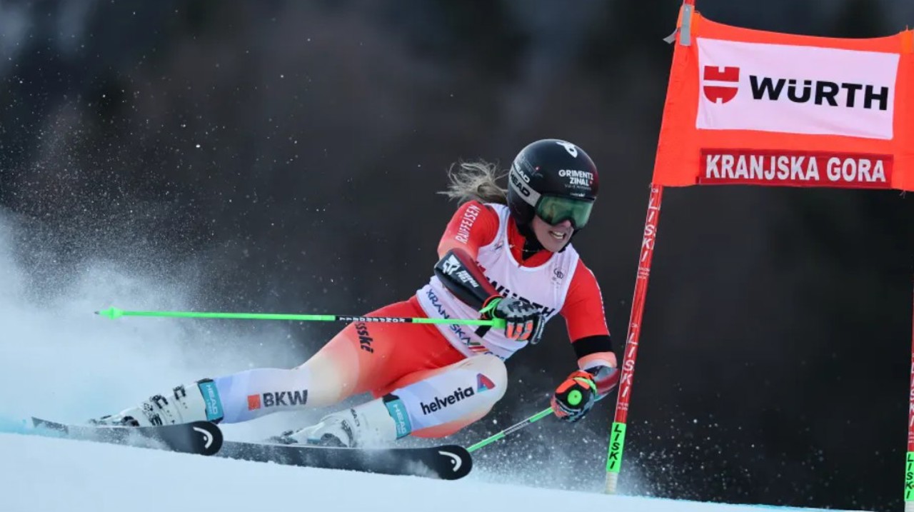 A început anul cu o performanță de zile mari! Camille Rast a obținut prima sa victorie la slalom uriaș în Cupa Mondială de schi alpin