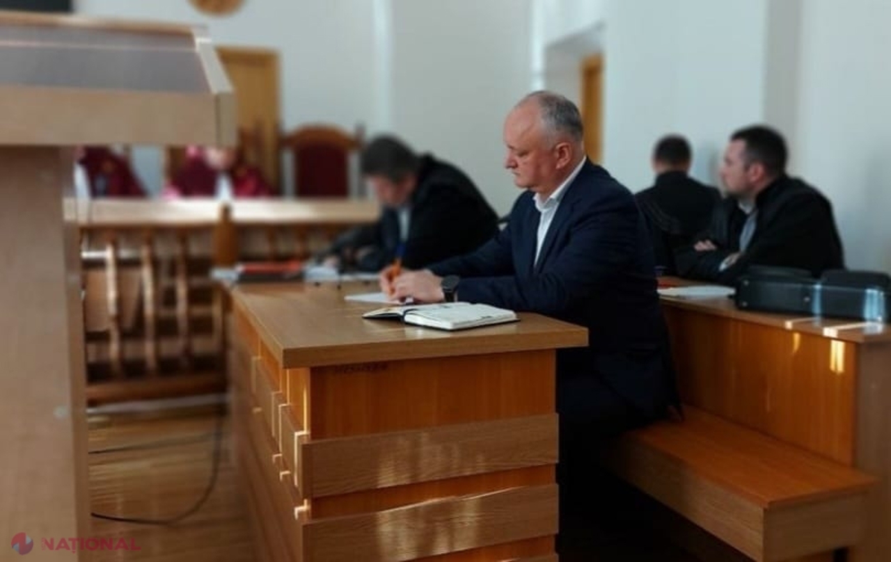 Fostul șef de stat Igor Dodon vizat în dosarul „Punga Neagră” rămâne sub control judiciar 