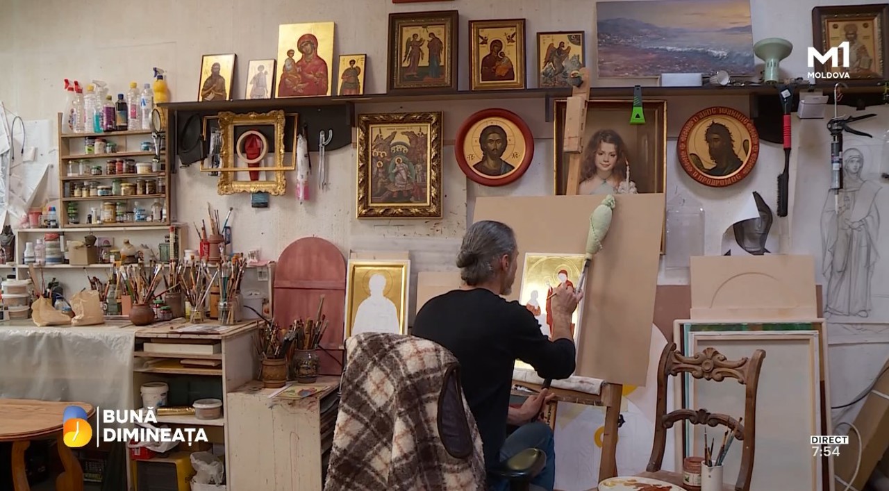 Meet Dumitru Musteață, Moldova's master contemporary iconographer