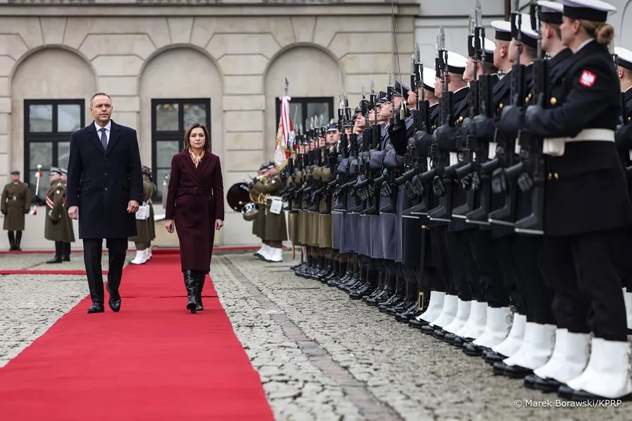 Maia Sandu la Varșovia: R. Moldova și Polonia, unite în consolidarea securității și a proiectului european