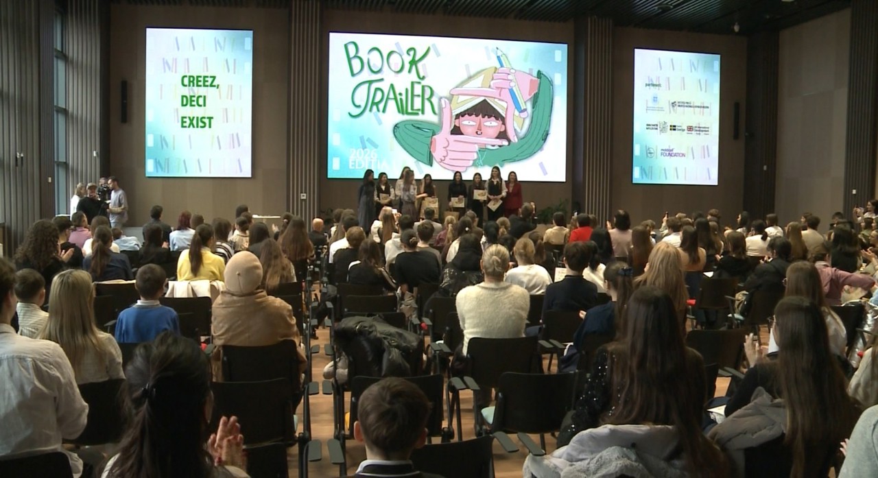 Prima ediție a Concursului Național de Book Trailer-e: Elevii care au realizat filmulețe video despre cărțile îndrăgite, premiați  