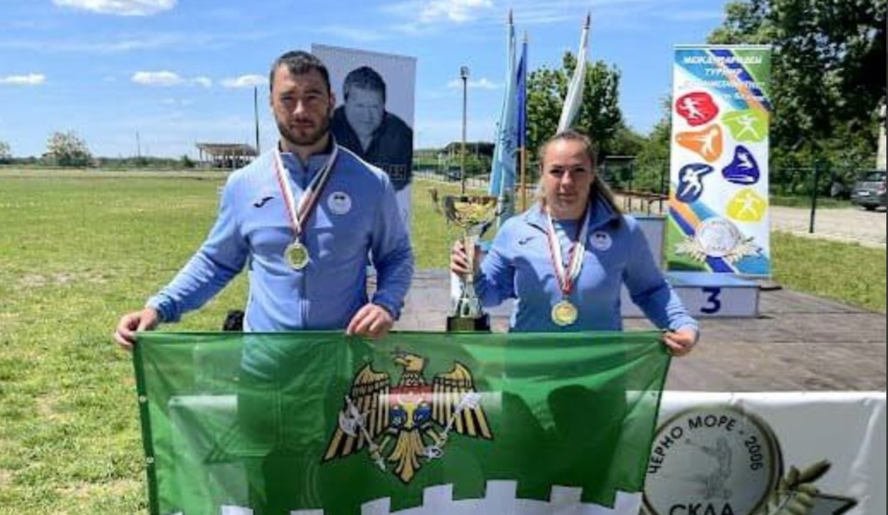Frații Marghiev s-au întors acasă cu medalii de aur de la Turneul Internațional de Aruncări din Bulgaria