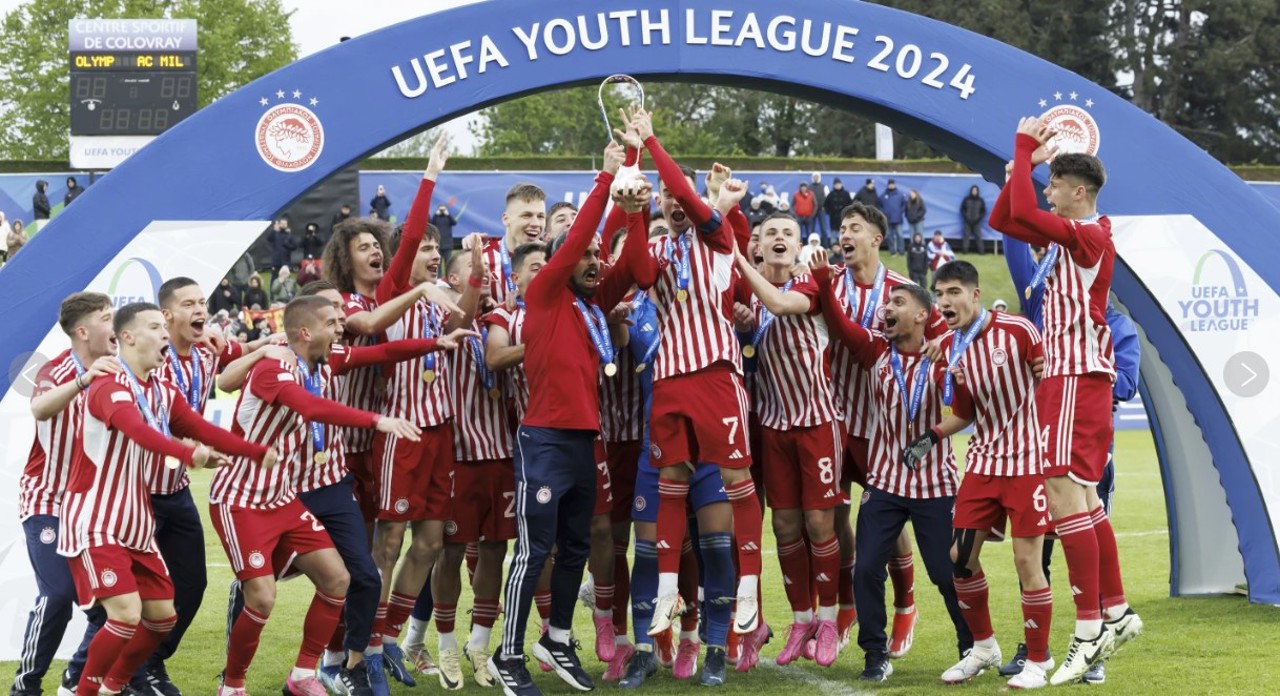 Olympiacos Pireu a cucerit în premieră UEFA Youth League