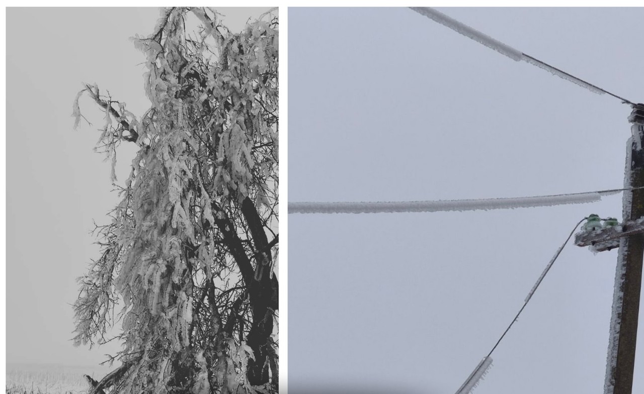 Circa 4.700 de consumatori din nordul țării, fără curent din cauza vremii nefavorabile