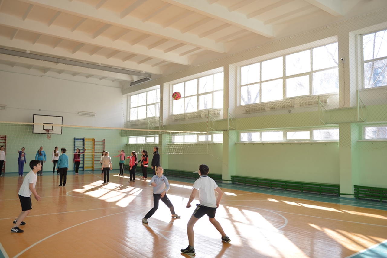 Sala de sport de la liceul din Comrat, renovată din fonduri locale și internaționale 