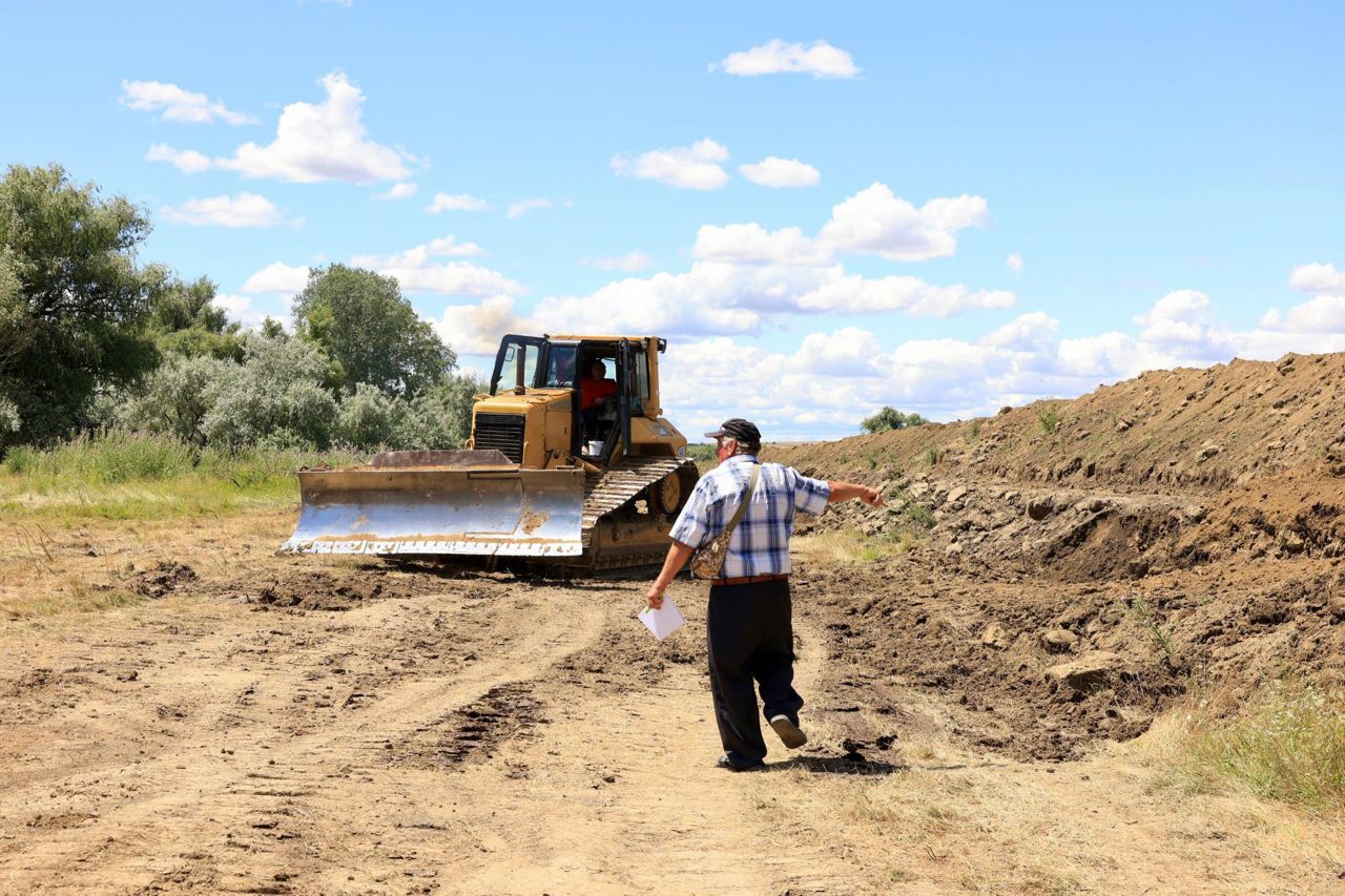 Works to consolidate the dam over the Prut started in Cantemir