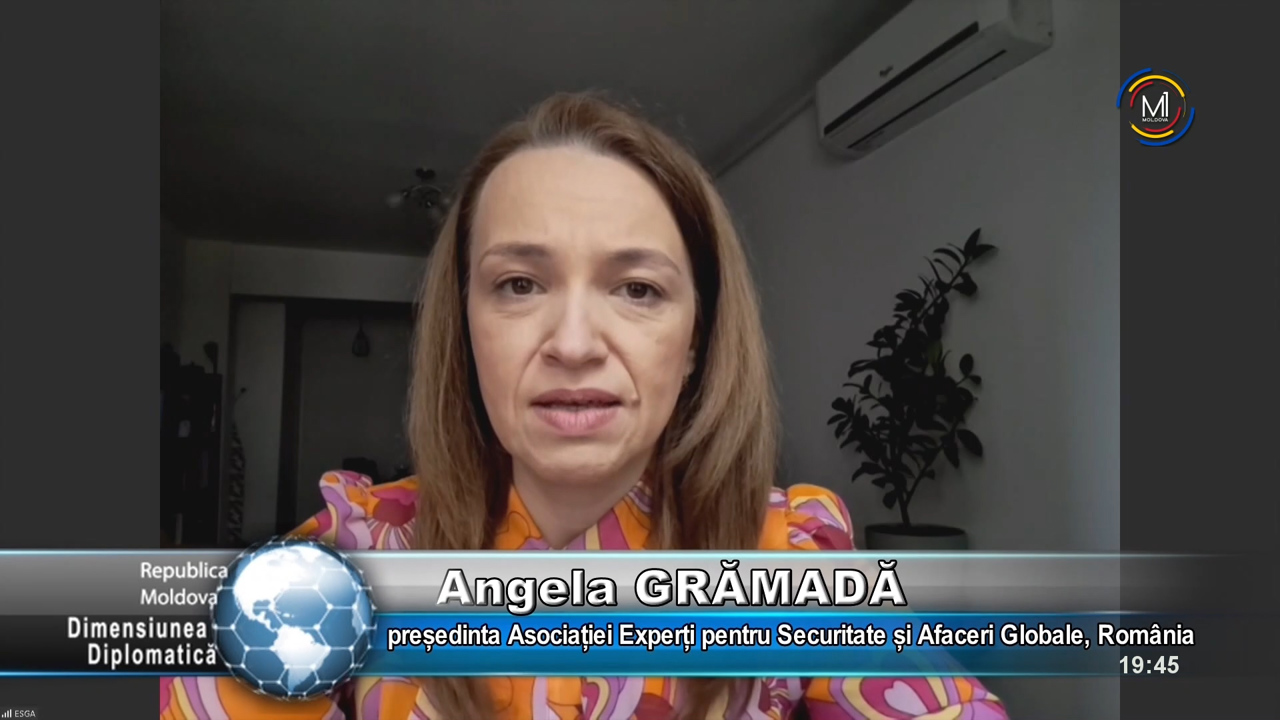 „Dimensiunea Diplomatică” //18.03.2024 / Angela Grămadă, Președinta ESGA