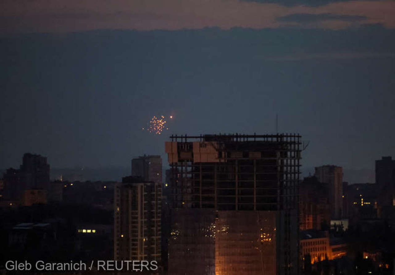 Ночные атаки беспилотников на Киев и другие города Украины