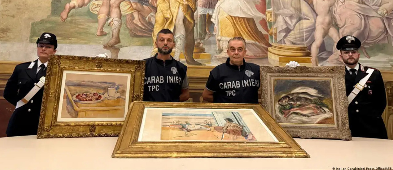 Tablourile furate ale lui Renoir, Cézanne și Matisse, găsite în Italia. Nouă cetățeni moldoveni, vizați în anchetă