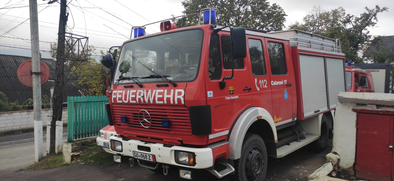 Rescuers from Telenești and Călărași received modern emergency vehicles