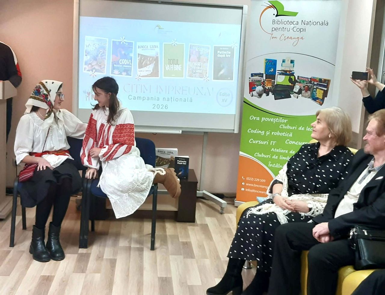 “Let’s read together!”: Six books and dozens of author meetings nationwide