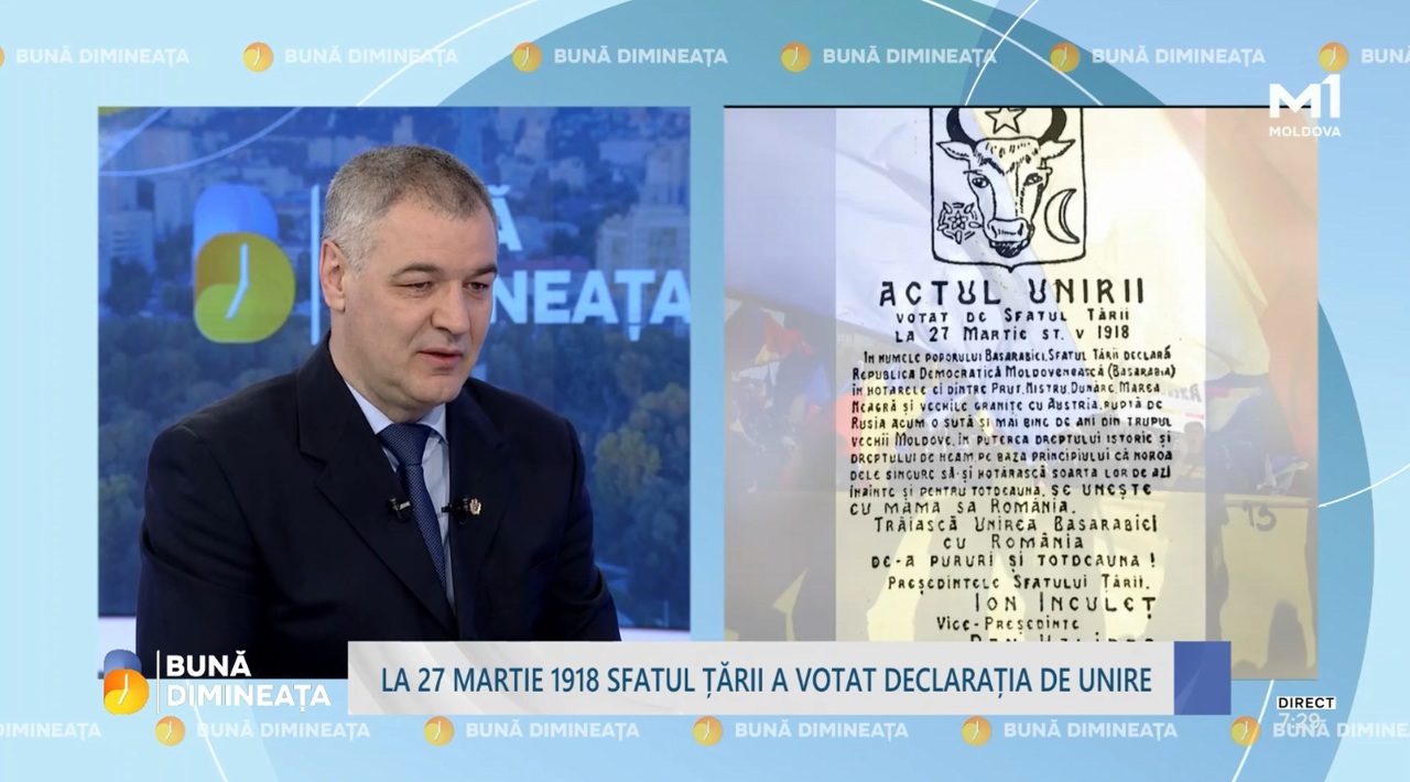 Moldova marks 108 years since historic 1918 union with Romania