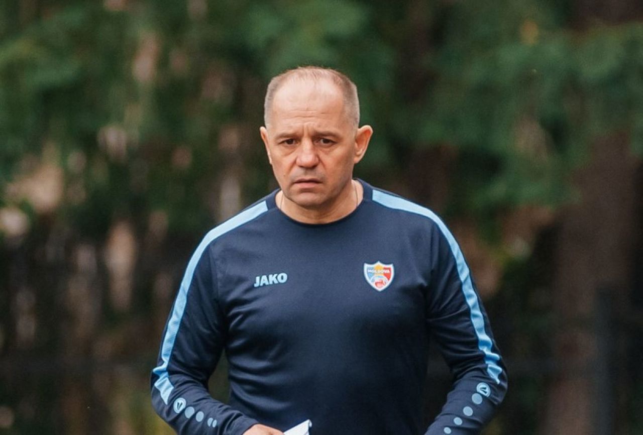 Sergiu Cleșcenco a demisionat din funcția de selecționer al echipei naționale de fotbal a Republicii Moldova 