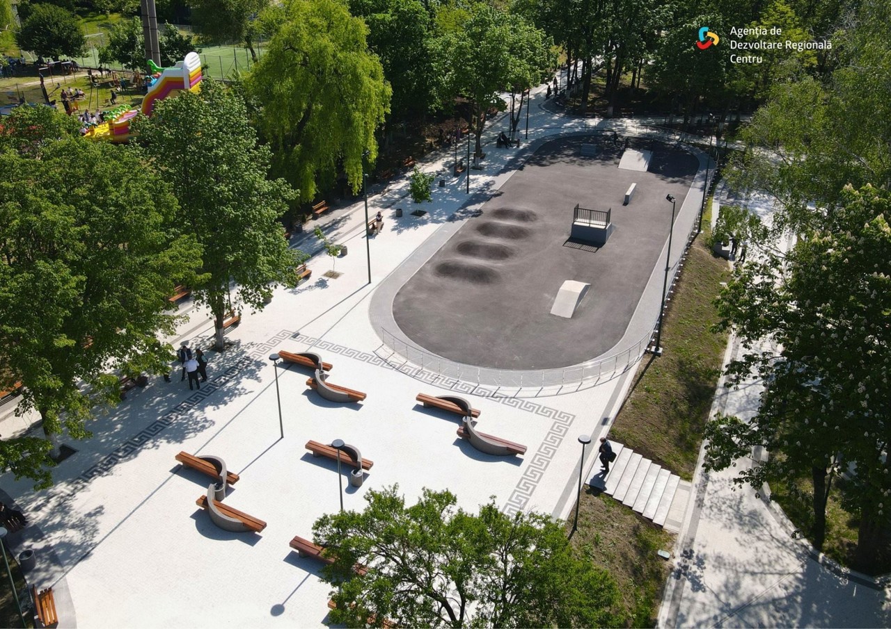Spațiu modern și atractiv pentru locuitorii din Călărași, printr-o investiție de 17 milioane de lei 