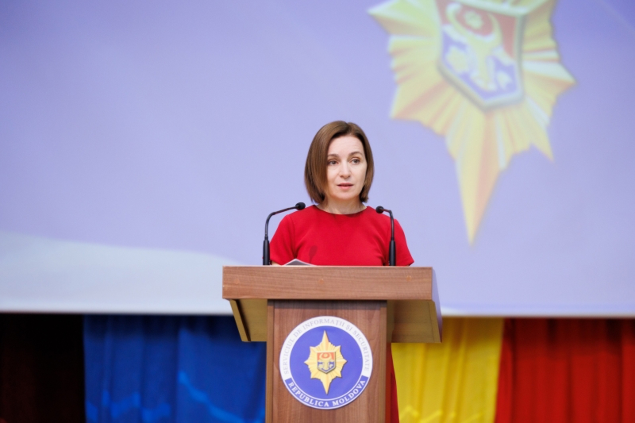 Sandu: SIS plays vital role in protecting Moldova from increasing threats