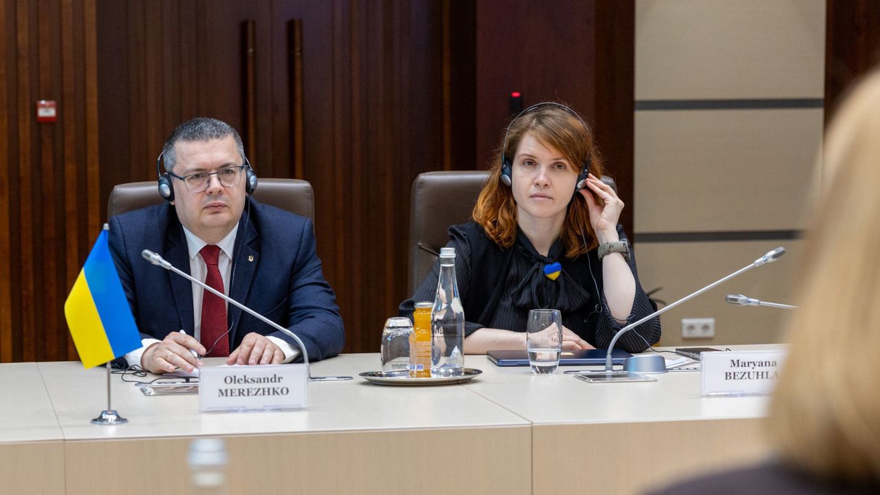 Delegația Radei Supreme de la Kiev, în vizită la Chișinău /Parlamentul Republicii Moldova