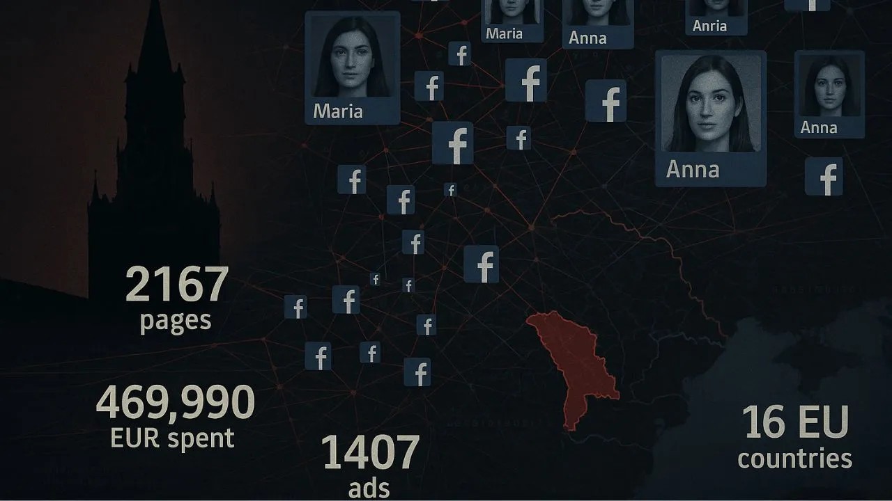 Watchdog: Russia and Ilan Shor behind Facebook disinfo network with over 2,000 fake pages