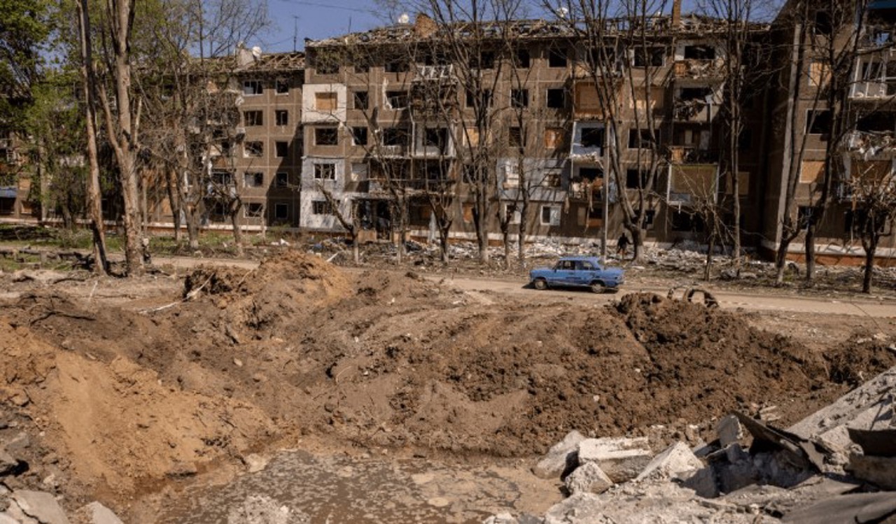 Război în Ucraina: O școală din Kramatorsk a fost distrusă după noi atacuri cu rachetă