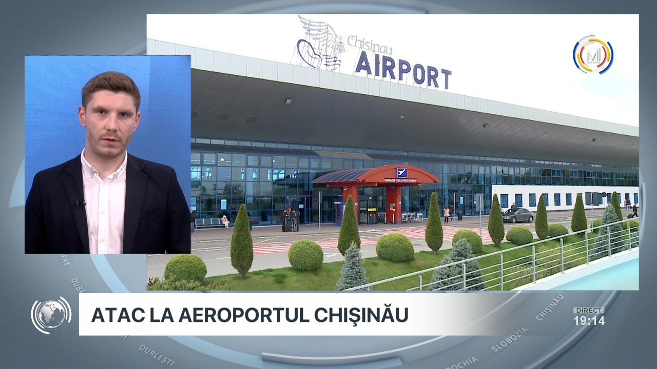 „ULTIMA ORĂ”: Atac armat la Aeroportul Internațional Chișinău 