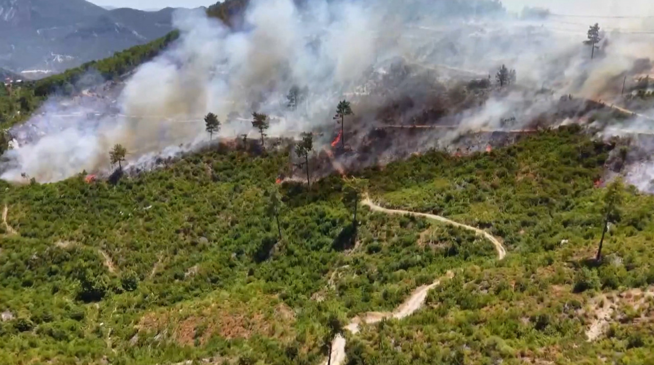 Devastating wildfires sweep Turkey, prompting evacuations