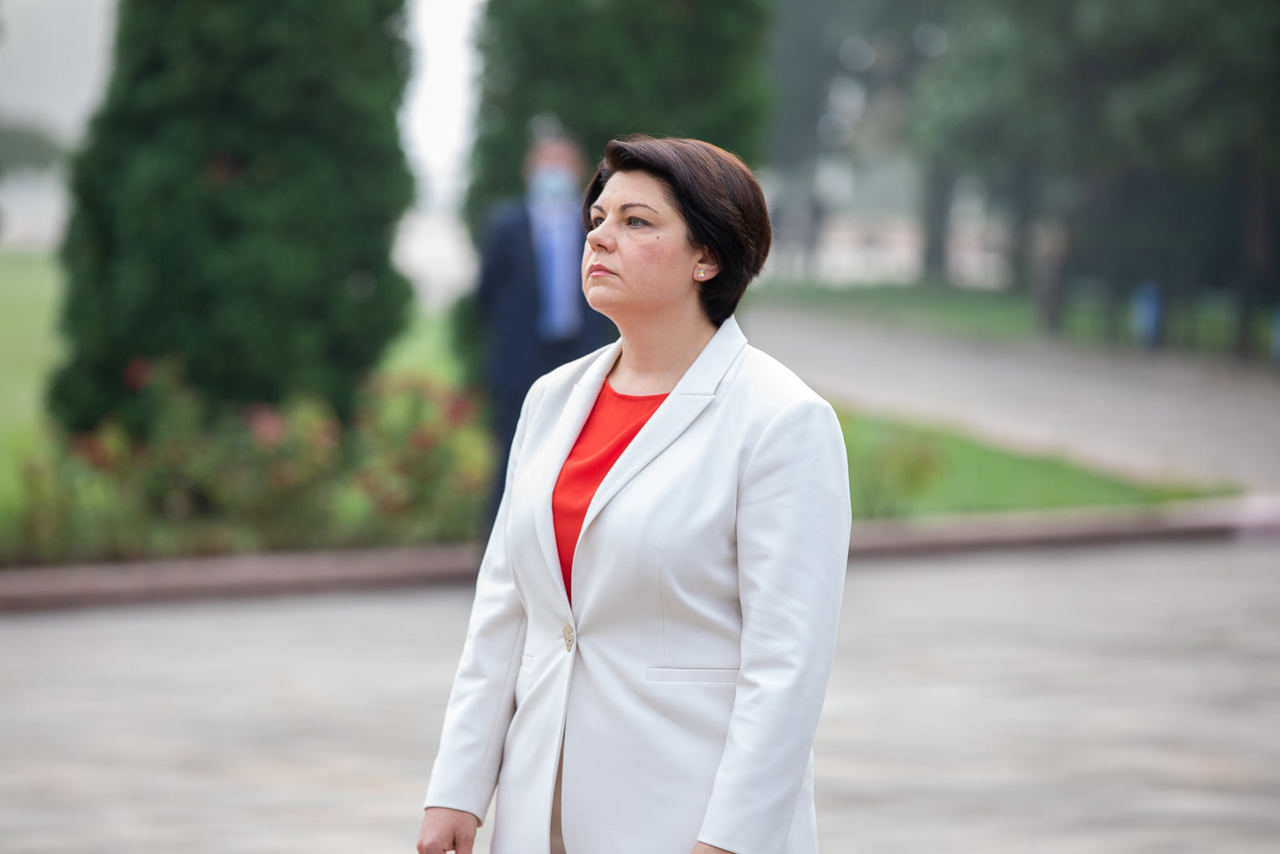 Prim-ministra Natalia Gavrilița, după ce rămășițele unei rachete au căzut în raionul Briceni: „Lipsă de respect a suveranității Republicii Moldova”