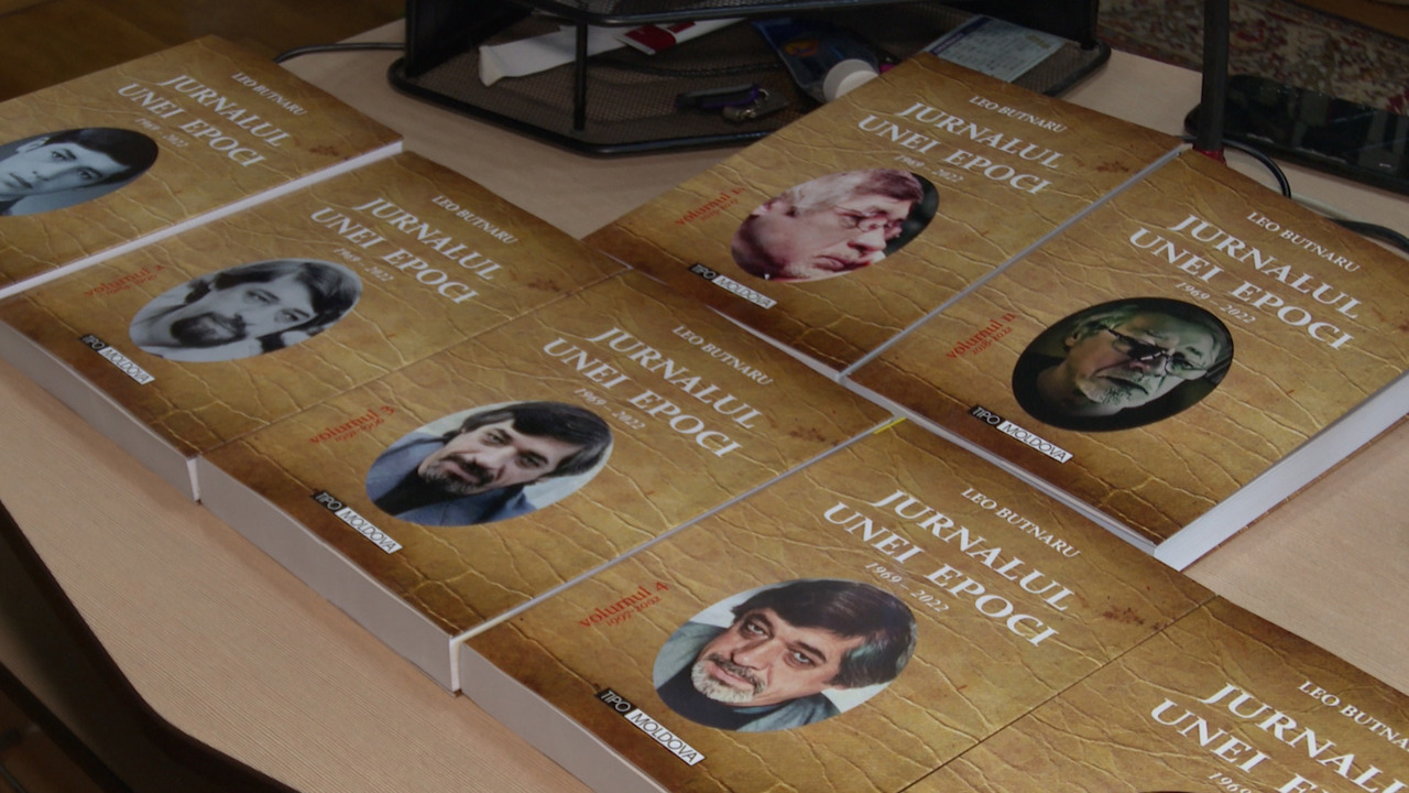 Leo Butnaru își prezintă jurnalul scris timp de peste 50 de ani: „Jurnalul unei epoci”