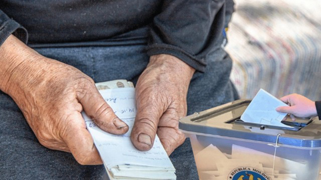 O femeie din Telenești, care a împărțit câte 200 de dolari mai multor alegători, condamnată la închisoare