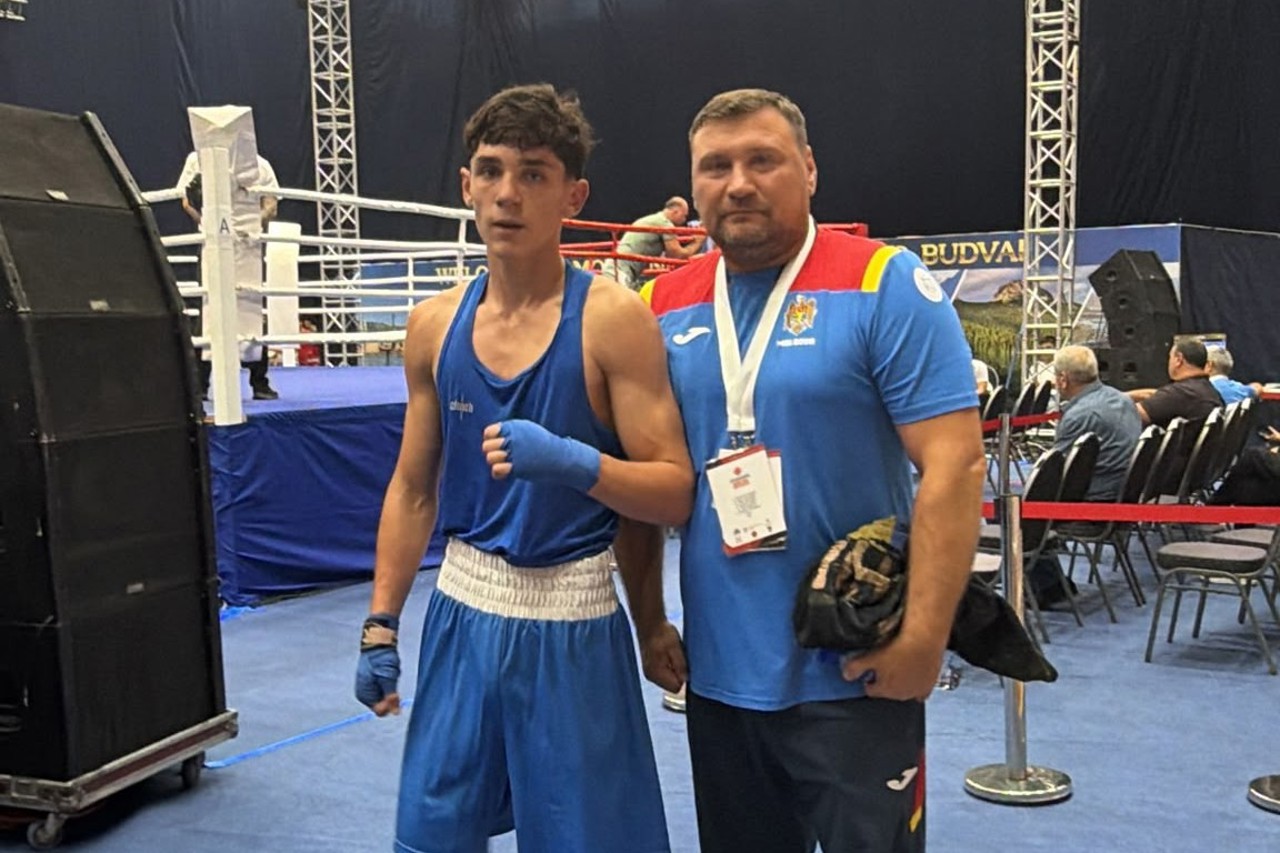 Performanță remarcabilă a boxerului moldovean Alexandru-Achile Buhaniuc la Europenele de juniori