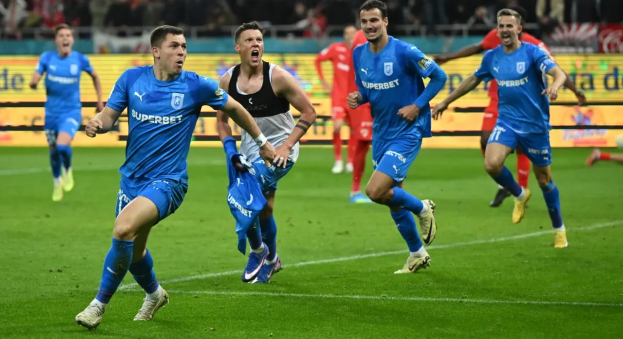 Universitatea Craiova este cea de-a doua finalistă a Cupei României la fotbal