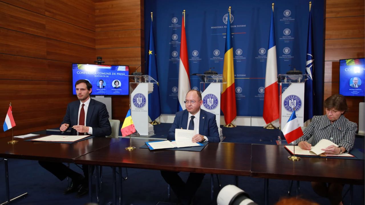 Romania, France and the Netherlands have signed up to a joint statement on security matters. The document reiterates support for Ukraine and the Republic of Moldova