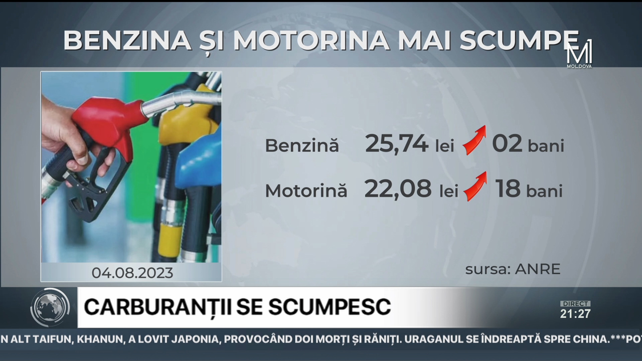 MESAGER din 3 august 2023 // Grădinițele pe timp de caniculă / Camion căzut de la 10 metri / Carburanții se scumpesc