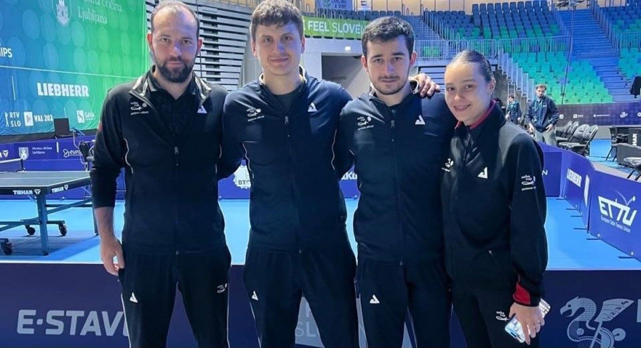 Andrei Puțuntică și Alexandra Chiriacov au evoluții bune la Campionatele Europene de tenis de masă 