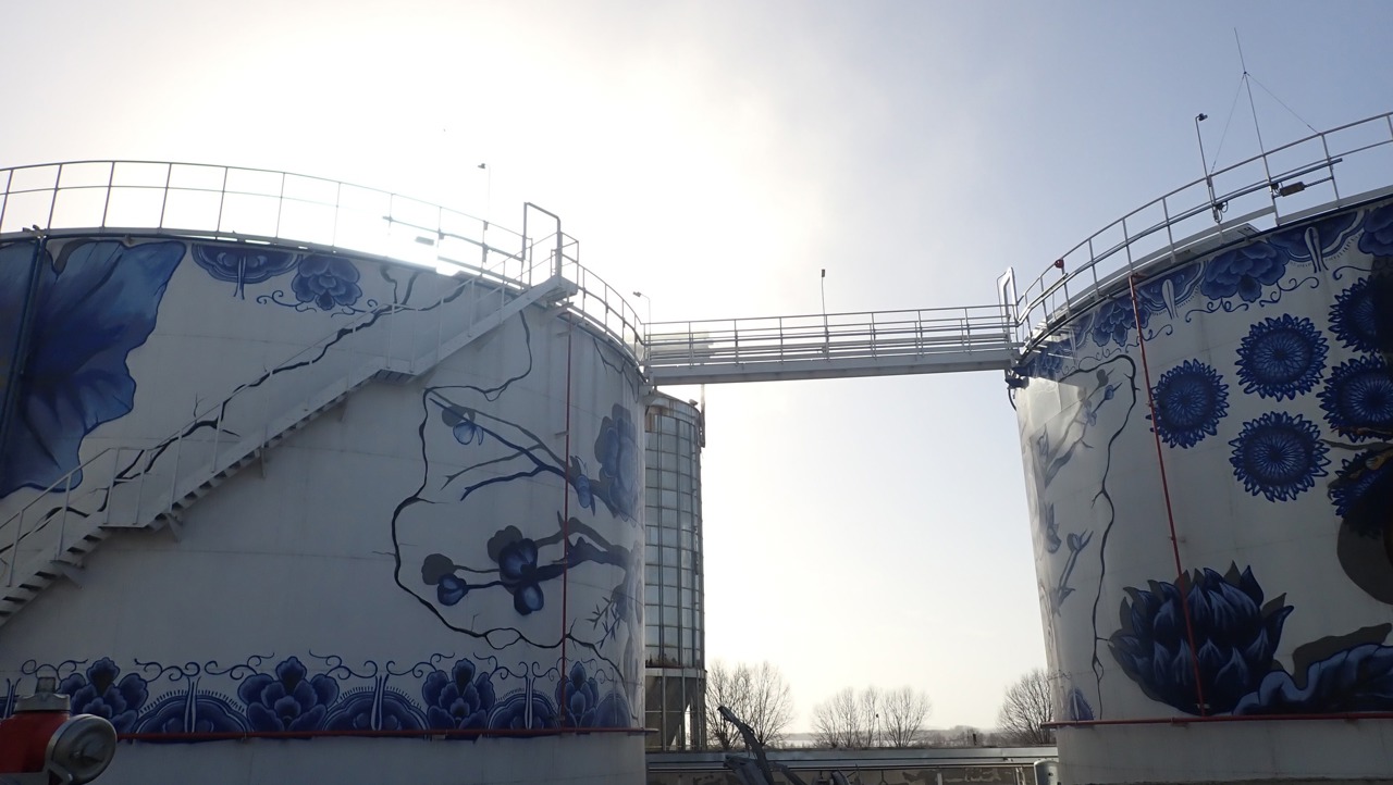 În zona portului Giurgiulești se menține nivelul sporit de poluare a aerului