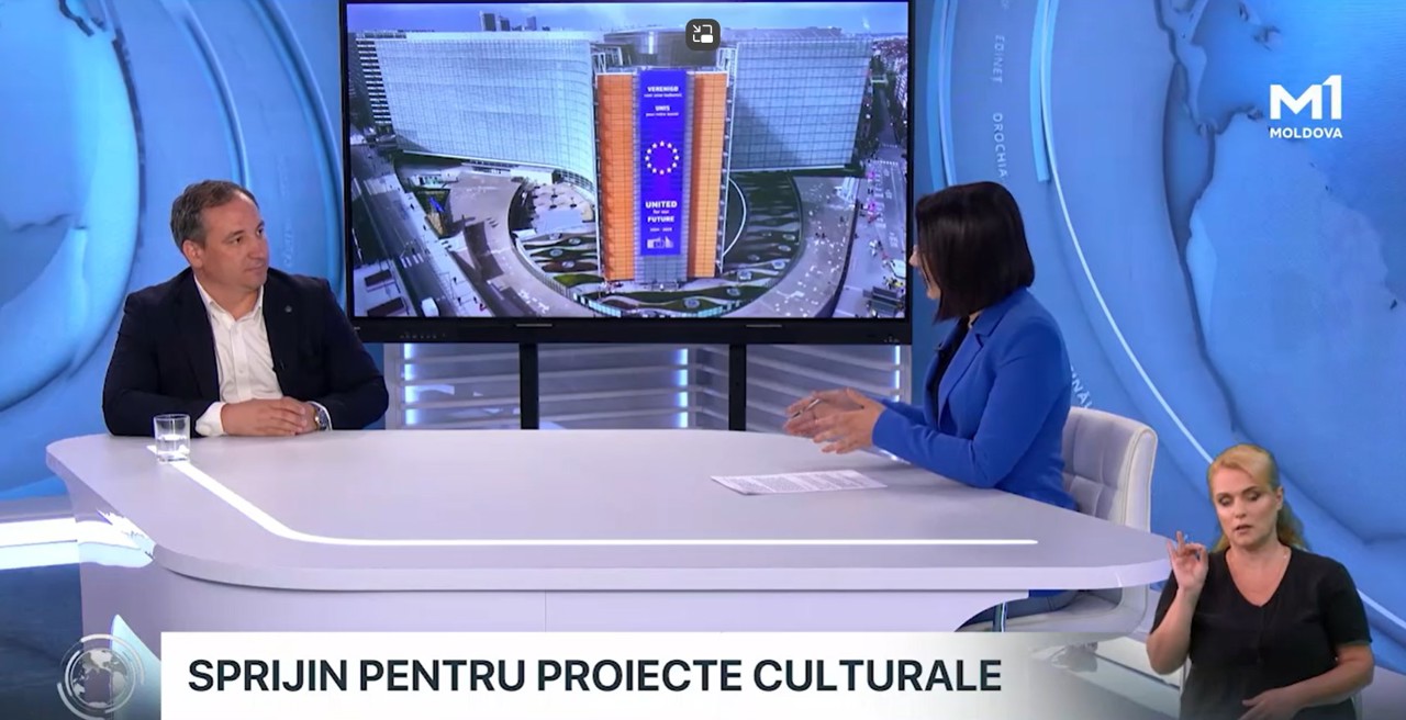 Programul „Europa Creativă” va facilita integrarea europeană a R. Moldova prin cultură și patrimoniu
