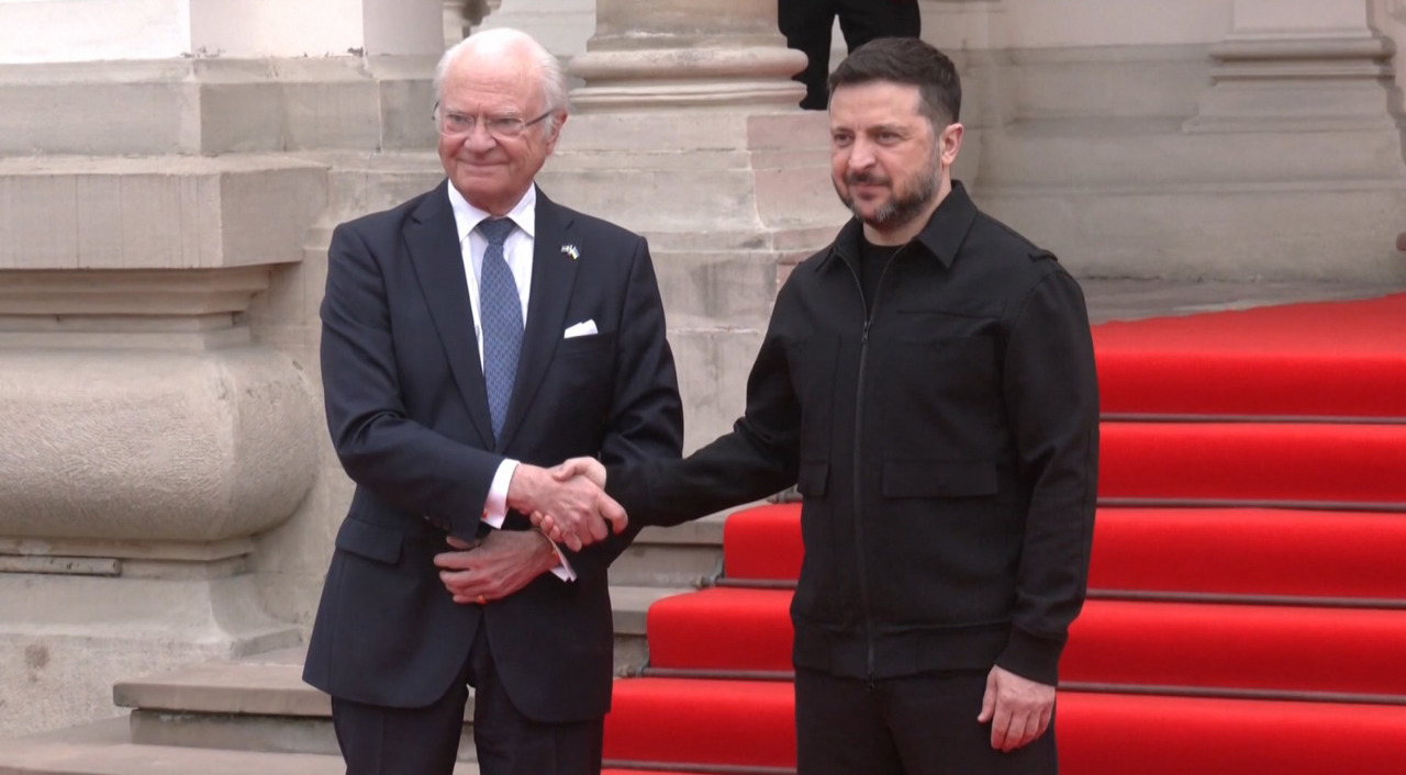 Regele Suediei, vizită istorică la Lvov în plin val de atacuri asupra Ucrainei