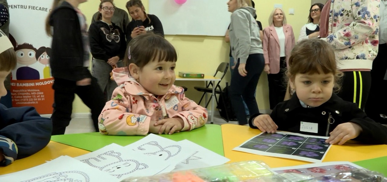Loc de studiu și joacă: O ludotecă a fost deschisă în satul Grădinița cu sprijin european
