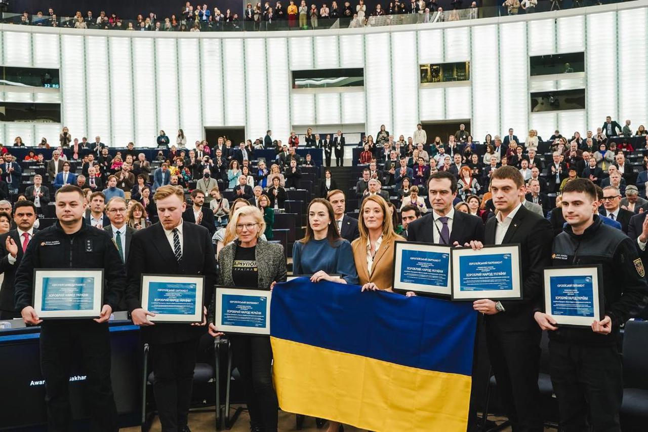 Sakharov Prize 2022: The European Parliament paid tribute to the Ukrainian people