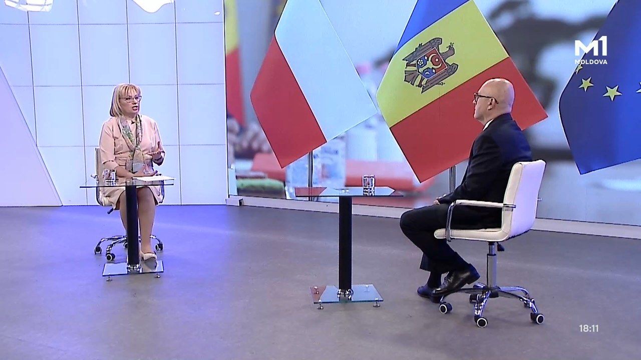 „Dimensiunea Diplomatică” //04.05.2025 // Ambasadorului Poloniei în Republica Moldova, Tomasz Kobzdej