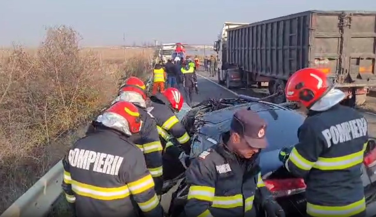 Șoferul de TIR din Republica Moldova, reținut după accidentul din Galați soldat cu trei decese