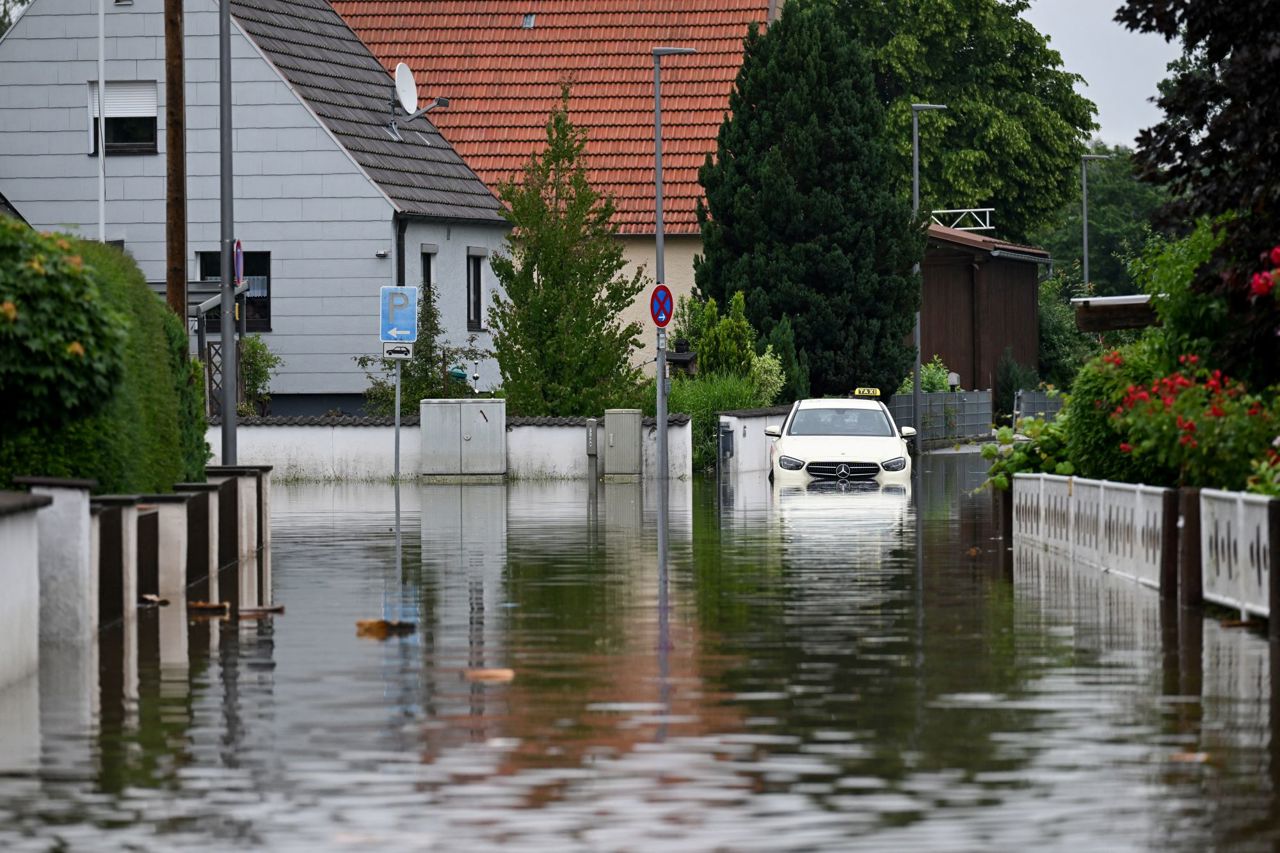 Inundațiile care au făcut prăpăd în Germania se extind de-a lungul Dunării