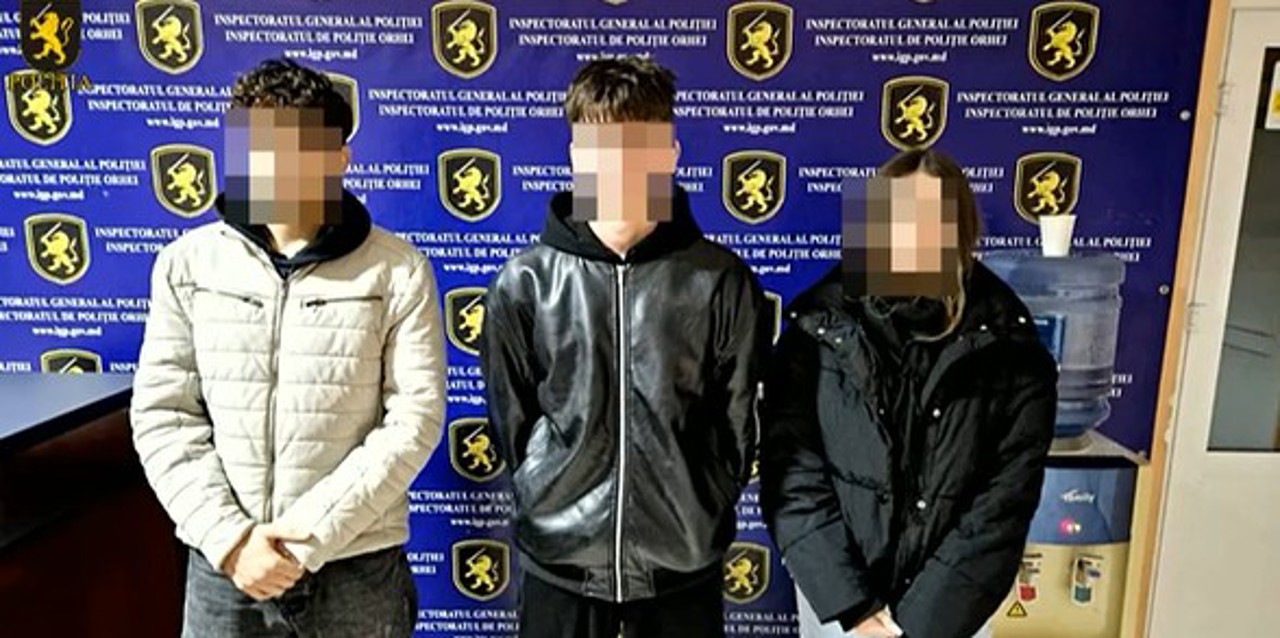 Trei studenți de la un colegiu din Chișinău, prinși în timp ce distribuiau droguri în raionul Orhei 