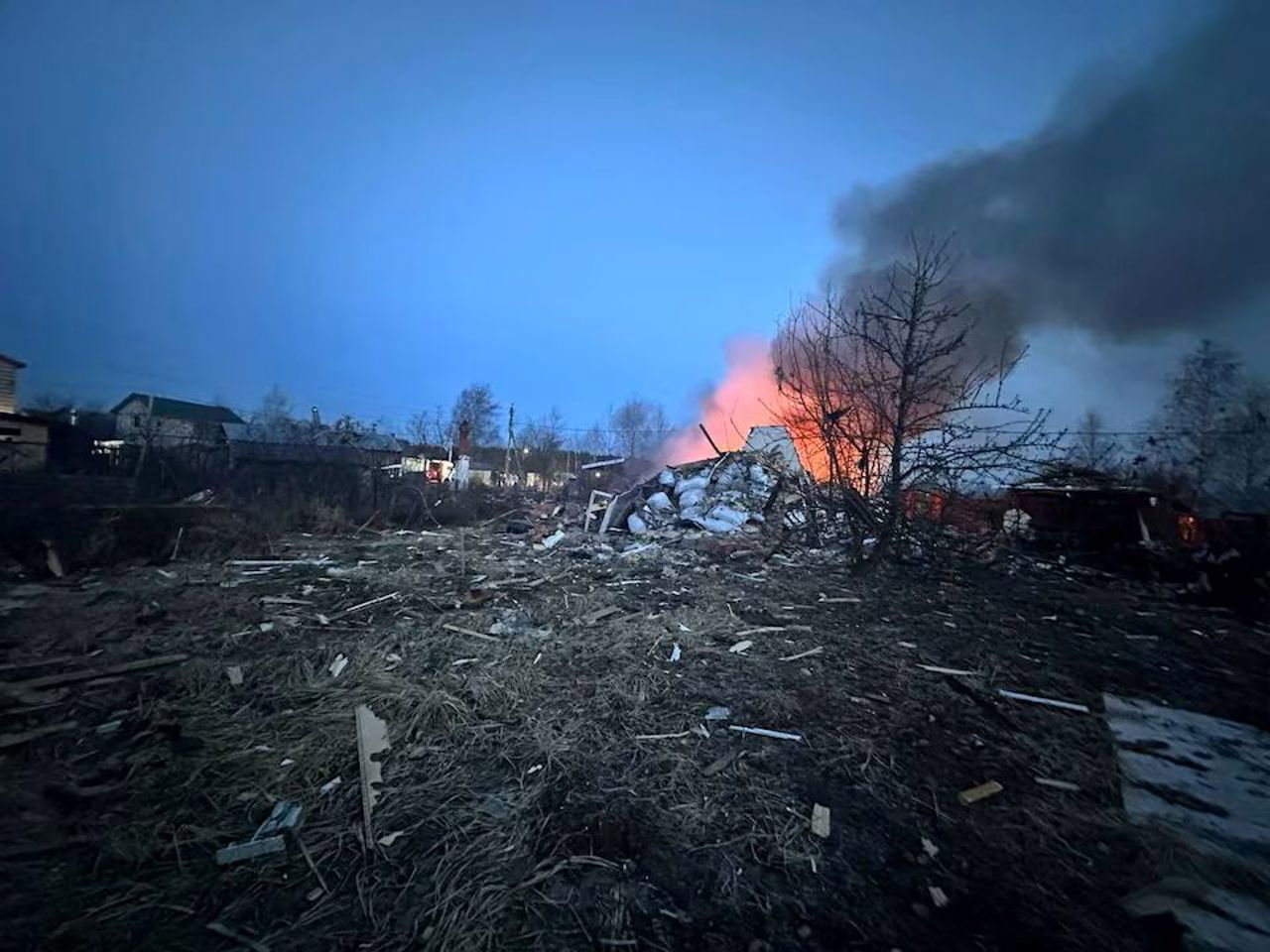 Массированная атака дронов на Москву и Подмосковье: один погибший, 14 раненых