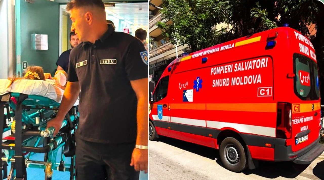 Fetița rămasă fără familie în accidentul din Grecia, repatriată de SMURD la Chișinău: A fost internată la Institutul Mamei și Copilului