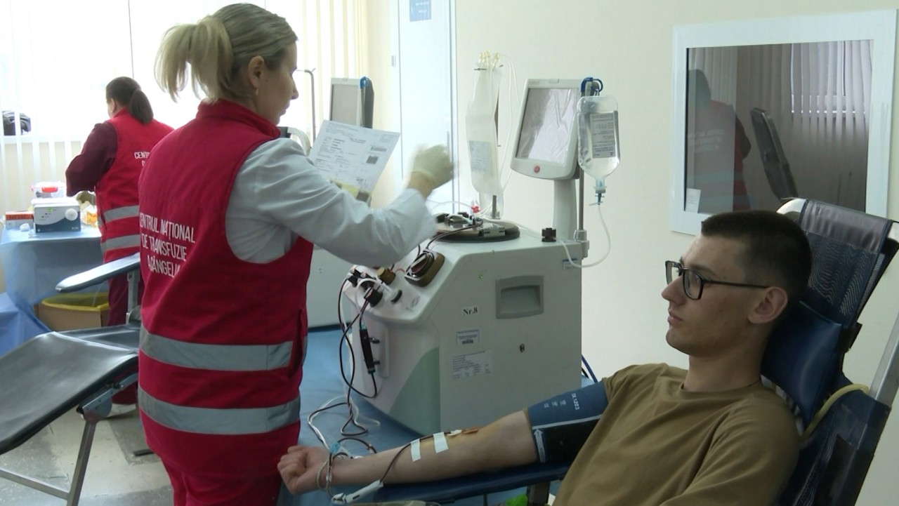 „Fiecare picătură de sânge este o viață salvată”: Aproape 1.000 de militari au donat sânge pe parcursul lunii aprilie