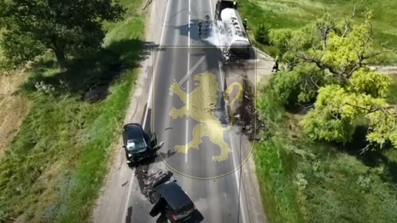 Incendiu și accident în apropierea satului Mihailovca: Trei persoane au fost transportate la spital