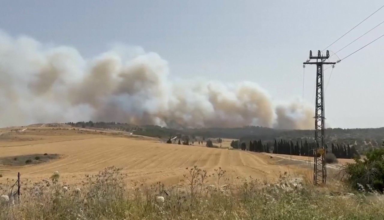 В Израиле полыхают масштабные лесные пожары. Нетаньяху: Задержаны 18 поджигателей