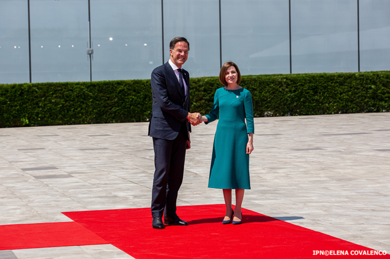 Sandu thanks Rutte for support of Moldova's European path